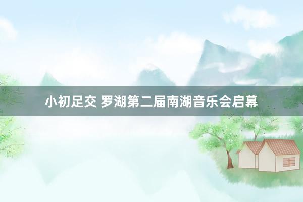 小初足交 罗湖第二届南湖音乐会启幕